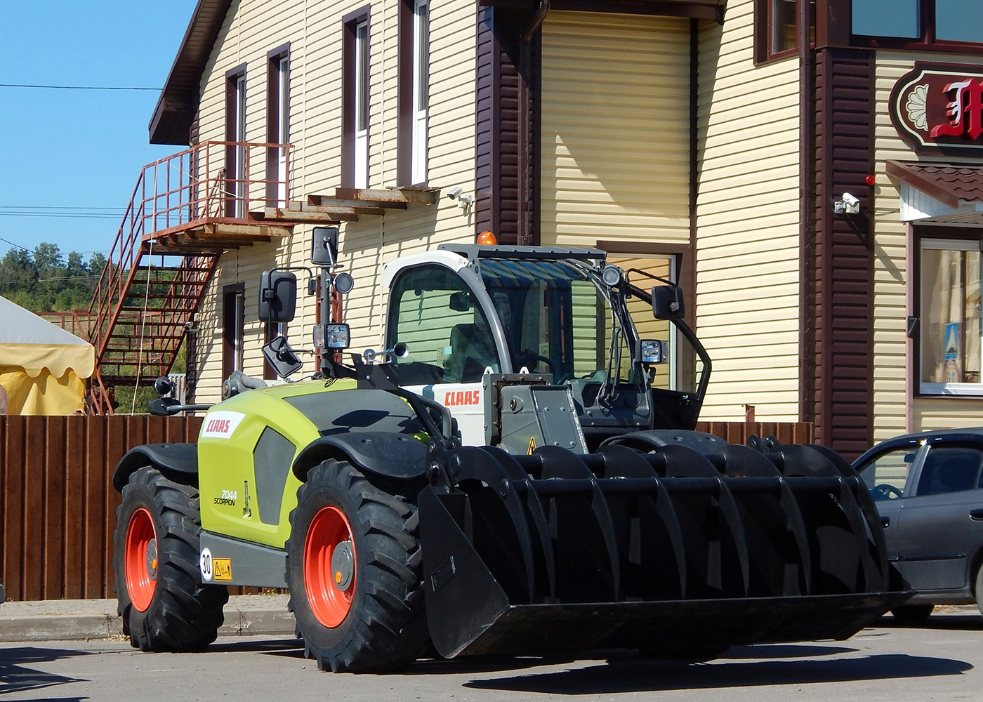 Телескопический погрузчик Claas 7044 Scorpion . Белгородская область, Ровеньский район, с. Новоалександровка