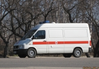 Медицинский автомобиль Volkswagen. Алтайский край, Барнаул, Павловский тракт
