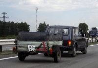 Прицеп КМЗ-8136 #5644 УО в составе автопоезда . Тюменская область, ФАД 1Р-351 "Екатеринбург-Тюмень"