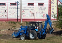 Экскаватор-погрузчик на базе трактора Беларус-82 # 6851 ЕЕ 31. Белгородская область, п. Ровеньки, улица Горького
