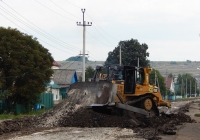 Бульдозер Caterpilar D6R. Белгородская область, г. Алексеевка, ул. Чапаева