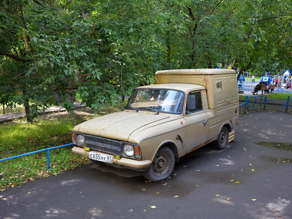 Грузопассажирский фургон ИЖ-2715 #С 655 НУ 97 . Москва, Новоалексеевская улица 