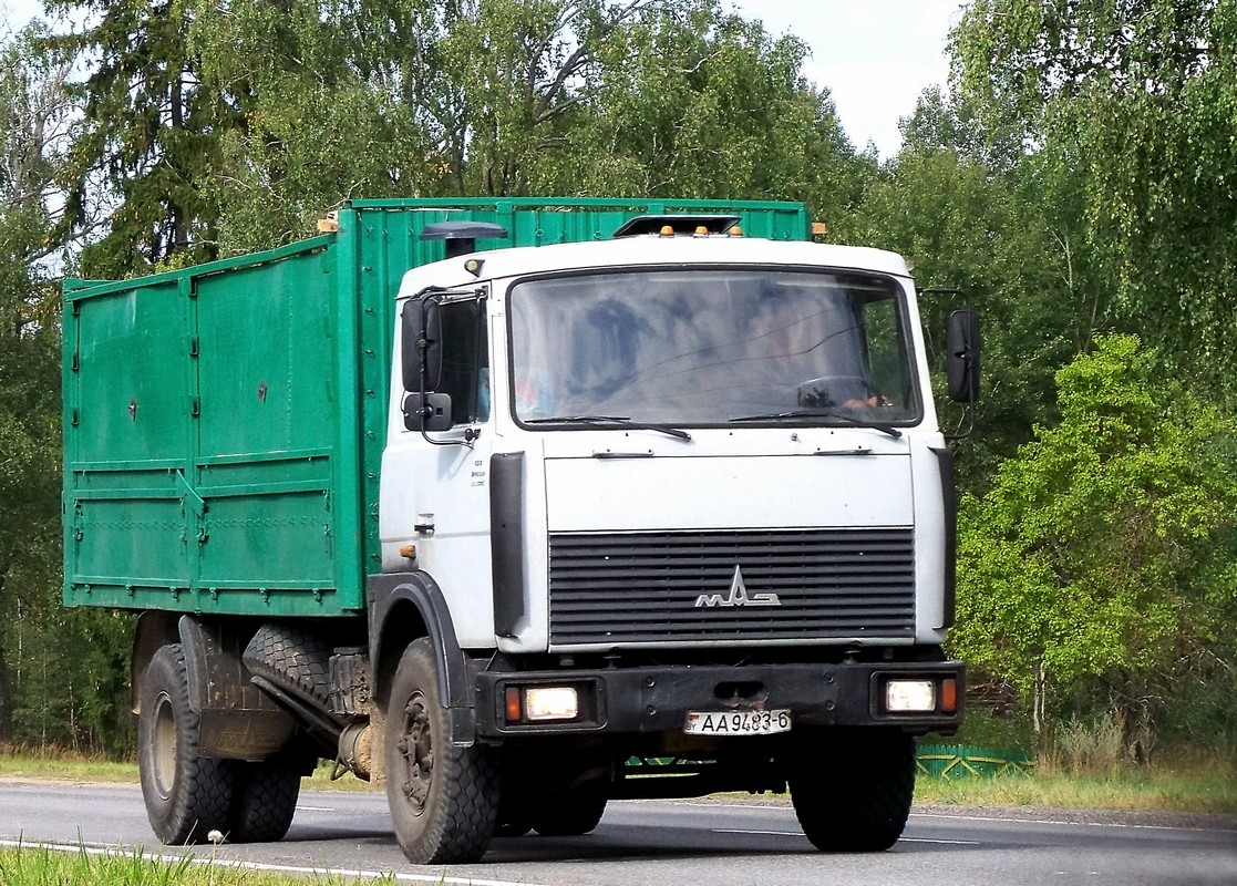 МАЗ-5336 #АА 9438-6. Могилёвская область, Климовичский район, Барсуки