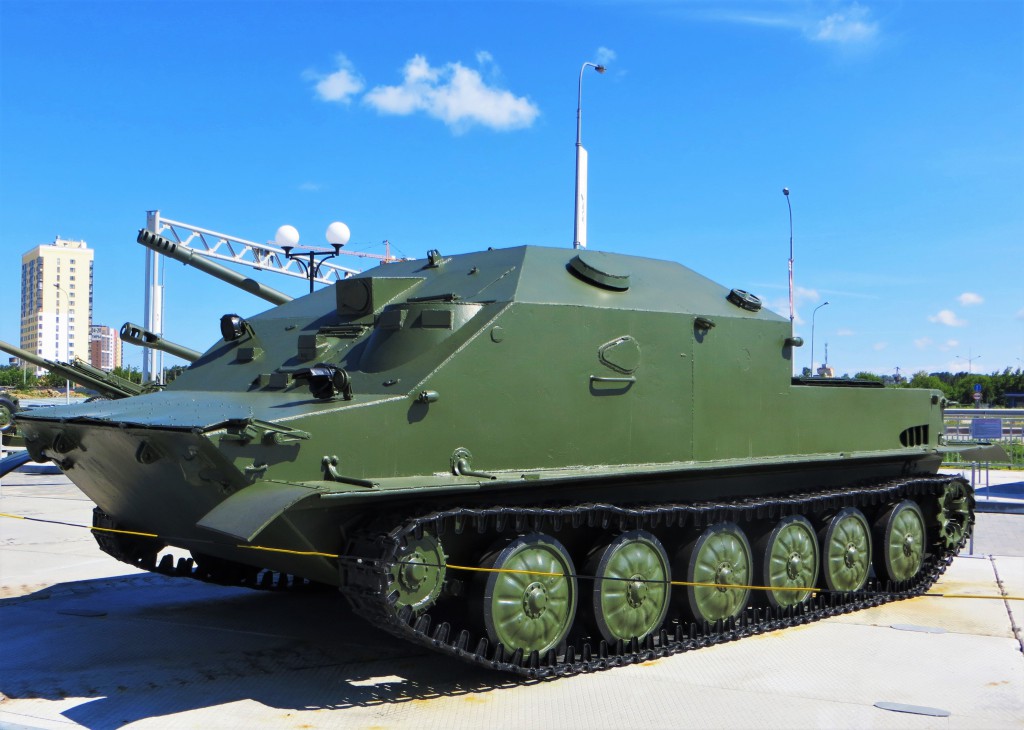 Машина технической помощи МТП-1 на базе БТР-50П. Свердловская область, Верхняя Пышма, музей "Боевая Слава Урала"