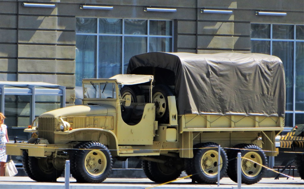 Военный грузовой автомобиль GMC CCKW-353. Свердловская область, Верхняя Пышма, музей "Боевая Слава Урала"