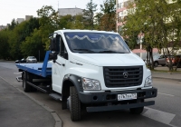 Эвакуатор на шасси ГАЗ-C41R11 #О 767 ХН 777. Москва, 3-й Михалковский переулок