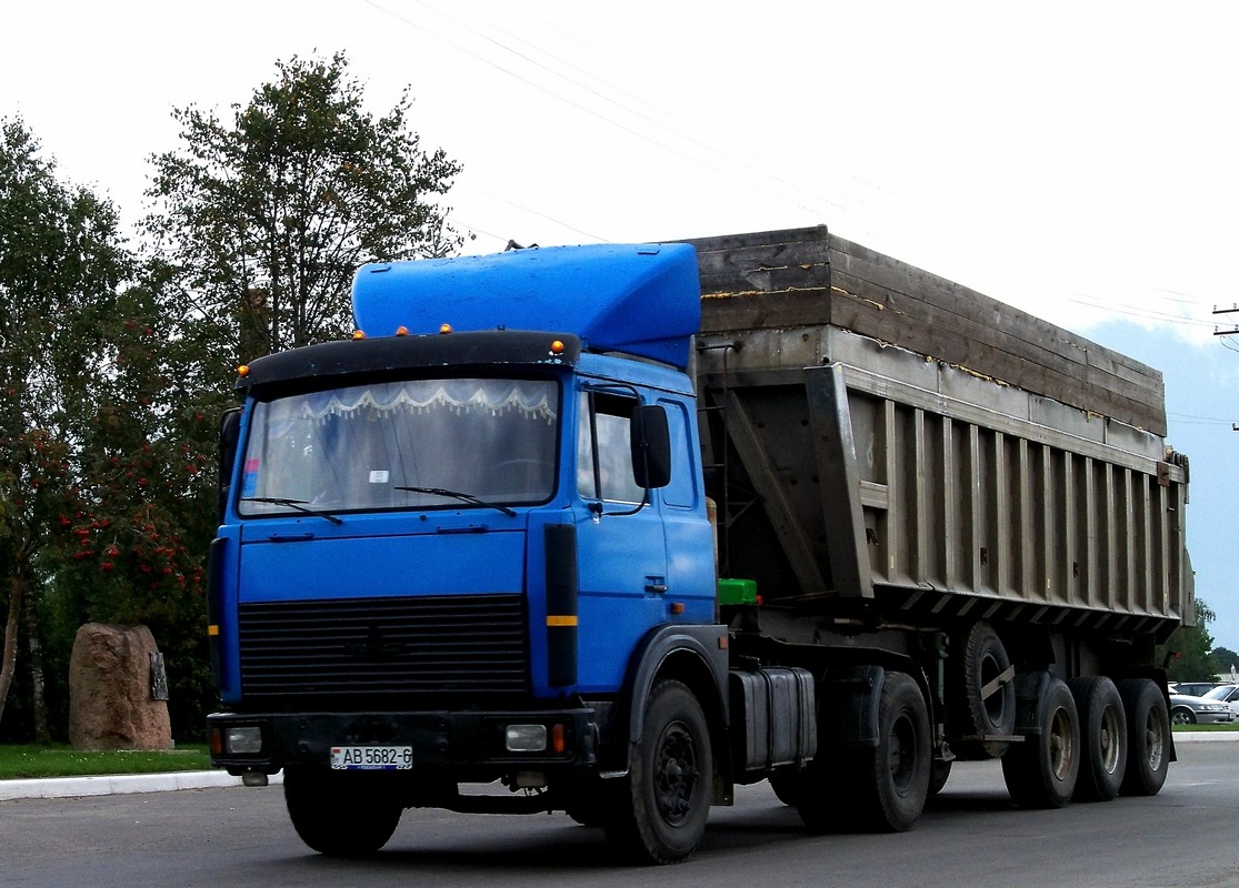 Седельный тягач МАЗ-5432* #АВ 5682-6. Беларусь, Могилёвская область, Климовичи