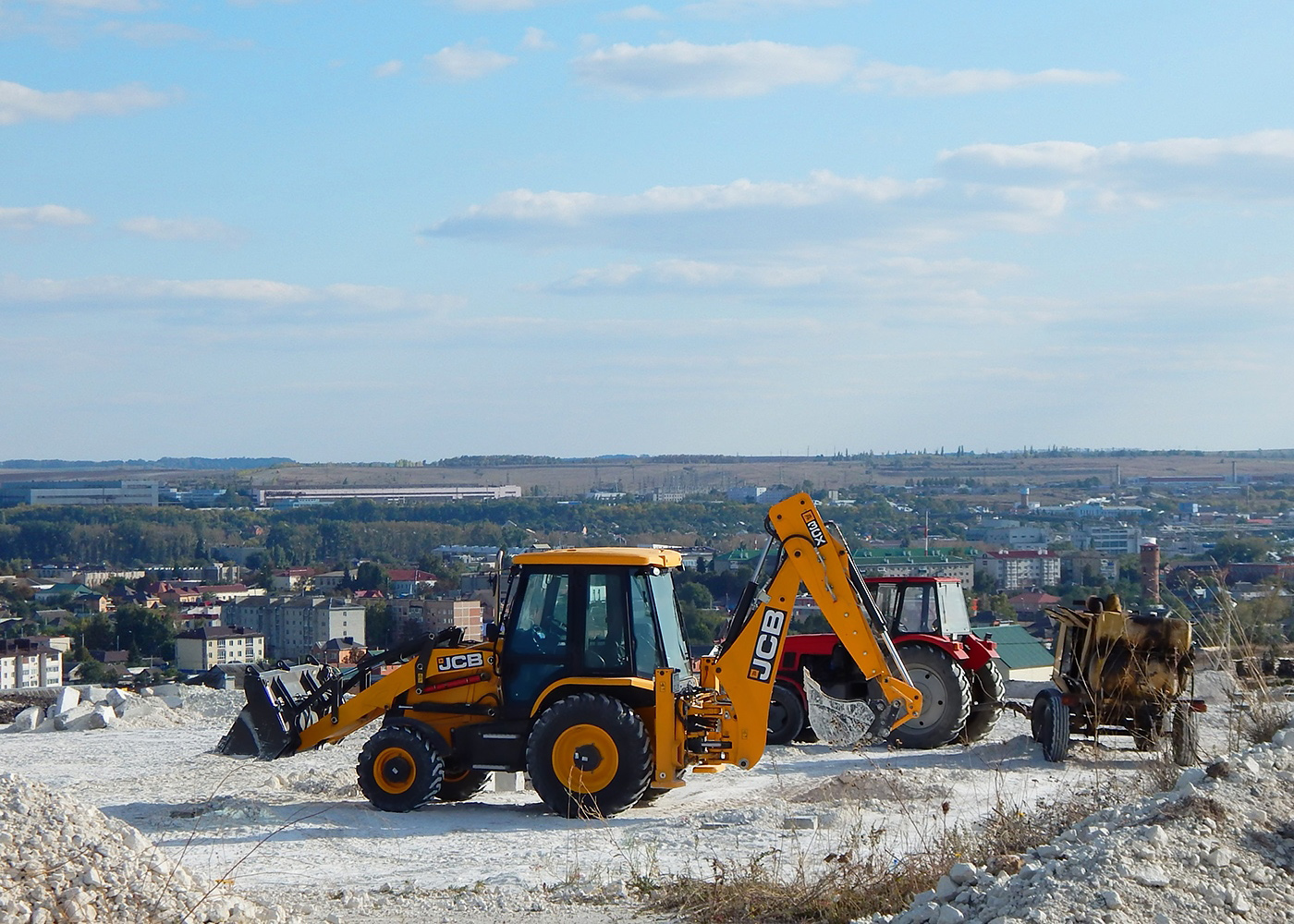 Экскаватор - погрузчик JCB 3CX. Белгородская область, г. Алексеевка