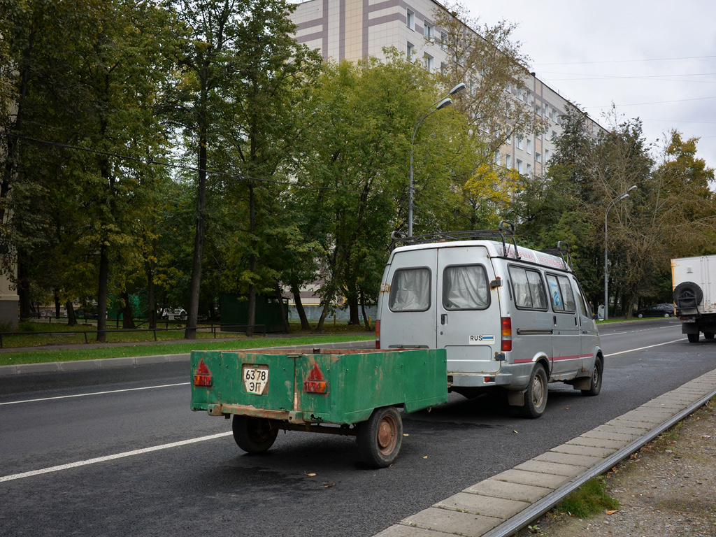 Автомобильный прицеп #6378 ЭГ. Москва, улица Зои и Александра Космодемьянских 