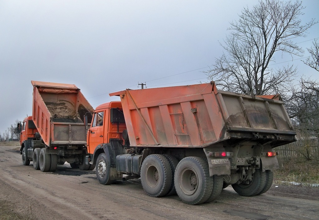 КамАЗ-65115 #Т 404 НВ 67. Россия, Смоленская область, Ершицкий район, Корсики