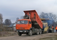 КамАЗ-65115 #Р 609 ЕУ 67. Россия, Смоленская область, Ершицкий район, Корсики