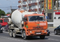Бетоносмеситель 58149Z на шасси КАМАЗ-6520-3035-А4 #У 522 НА 123. Анапа, Крестьянская улица