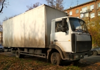 Фургон на шасси МАЗ-437141 #Р 182 УК 163. г. Самара, ул. Сергея Лазо