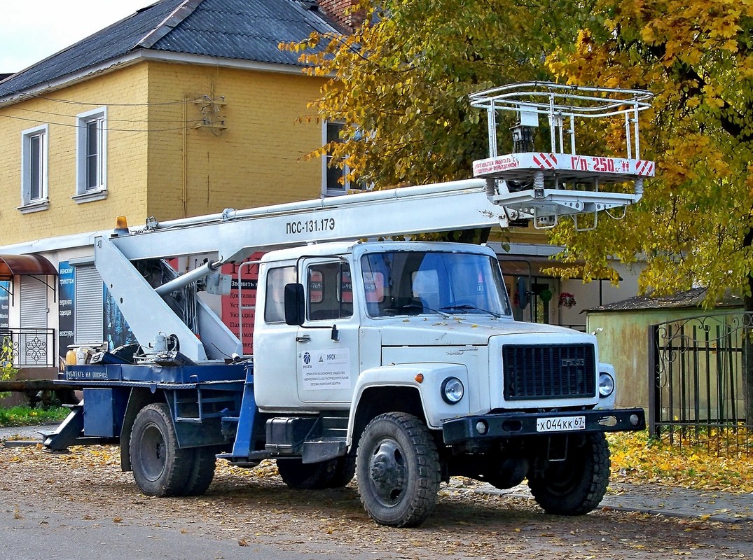 Автовышка ПСС-131.17Э] на базе ГАЗ-33085 «Земляк» #Х 044 КК 67. Россия, Смоленская область,Рославль