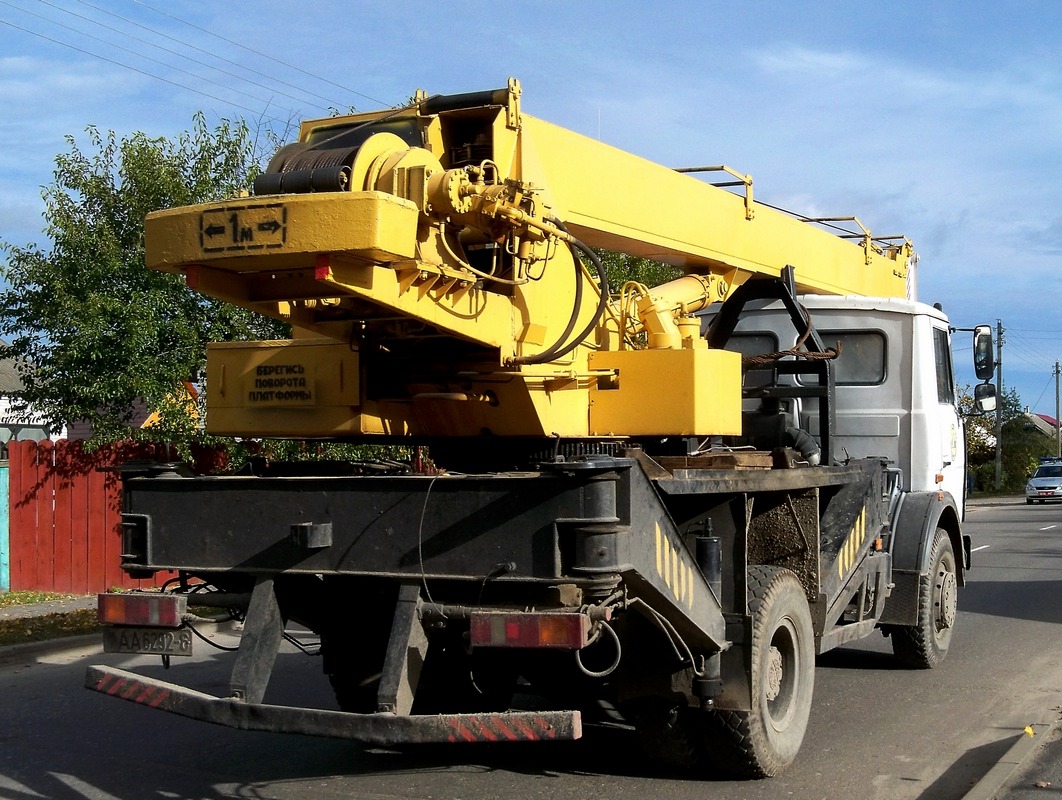 КС-3579 "Машека" на шасси МАЗ-533702 #АА 6292-6. Беларусь, Могилёвская область, Хотимск