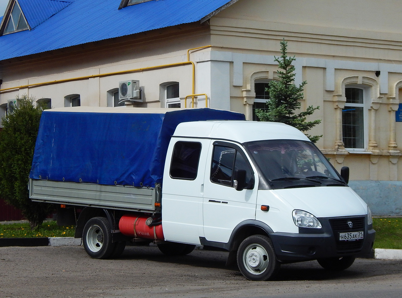 Автомобиль ГАЗ-3302* "Газель-Бизнес" # Н 635 АК 31. Белгородская область, г. Алексеевка, ул. Тимирязева