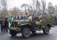 Грузовой автомобиль Dodge WC-51. г. Самара, площадь Куйбышева