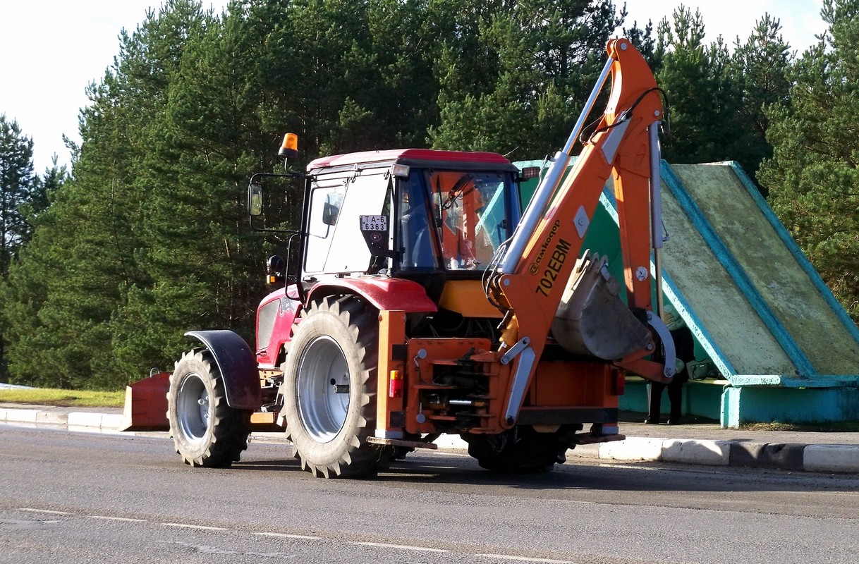 Экскаватор Амкодор 702 ЕВМ #ТА-6 6363. Беларусь, Могилёвская область, Костюковичи