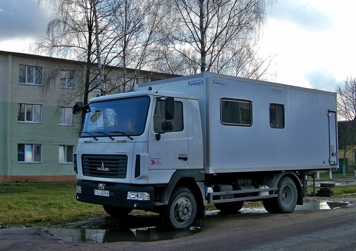 АФМ-4570 «Любава» на шасси МАЗ-4571 #АI 4078-6 . Беларусь, Могилёвская область, Костюковичи