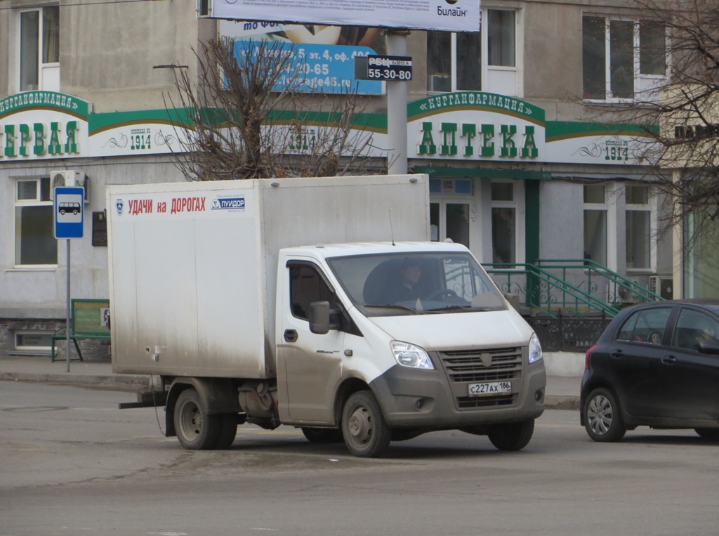 Фургон Луидор-3009Z6  #С 227 АХ 186.  Курган, улица Куйбышева 