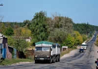 Автомобиль КамАЗ-53212 #АХ 9587 СН. Харьковская область, с. Водяное, автодорога Р-78