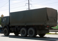 Бортовой грузовой автомобиль КамАЗ-53501 #3448 КМ 87 . Тюмень, улица 50 лет Октября