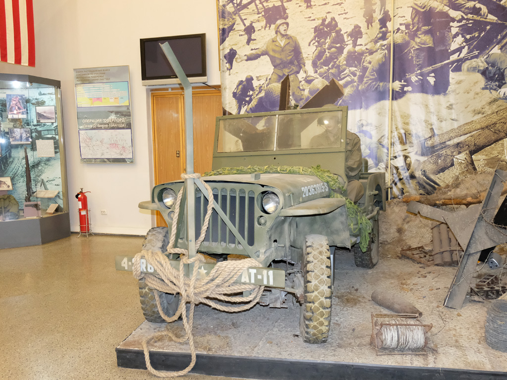 Армейский автомобиль Willys MB. Москва, Центральный музей Вооружённых Сил Российской Федерации