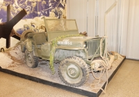 Армейский автомобиль Джип Виллис (Willys MB) . Москва, улица Советской Армии (Центральный музей Вооружённых Сил Российской Федерации)
