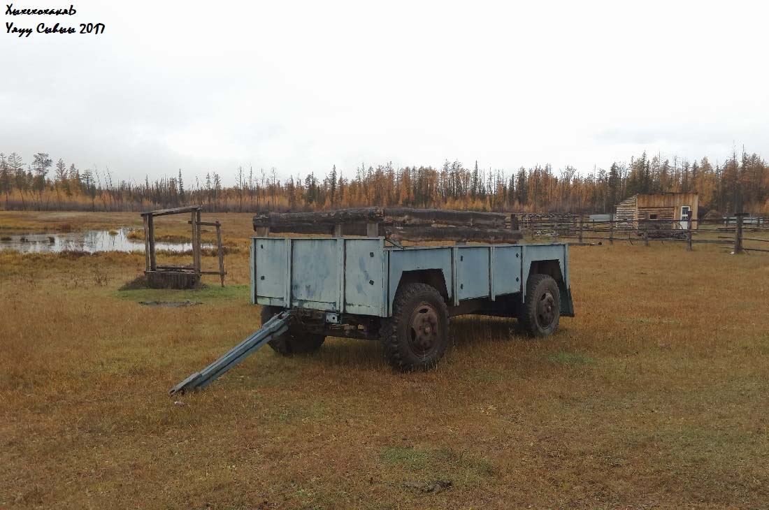 Прицеп СМЗ-810А (2-ПН-4). Якутия