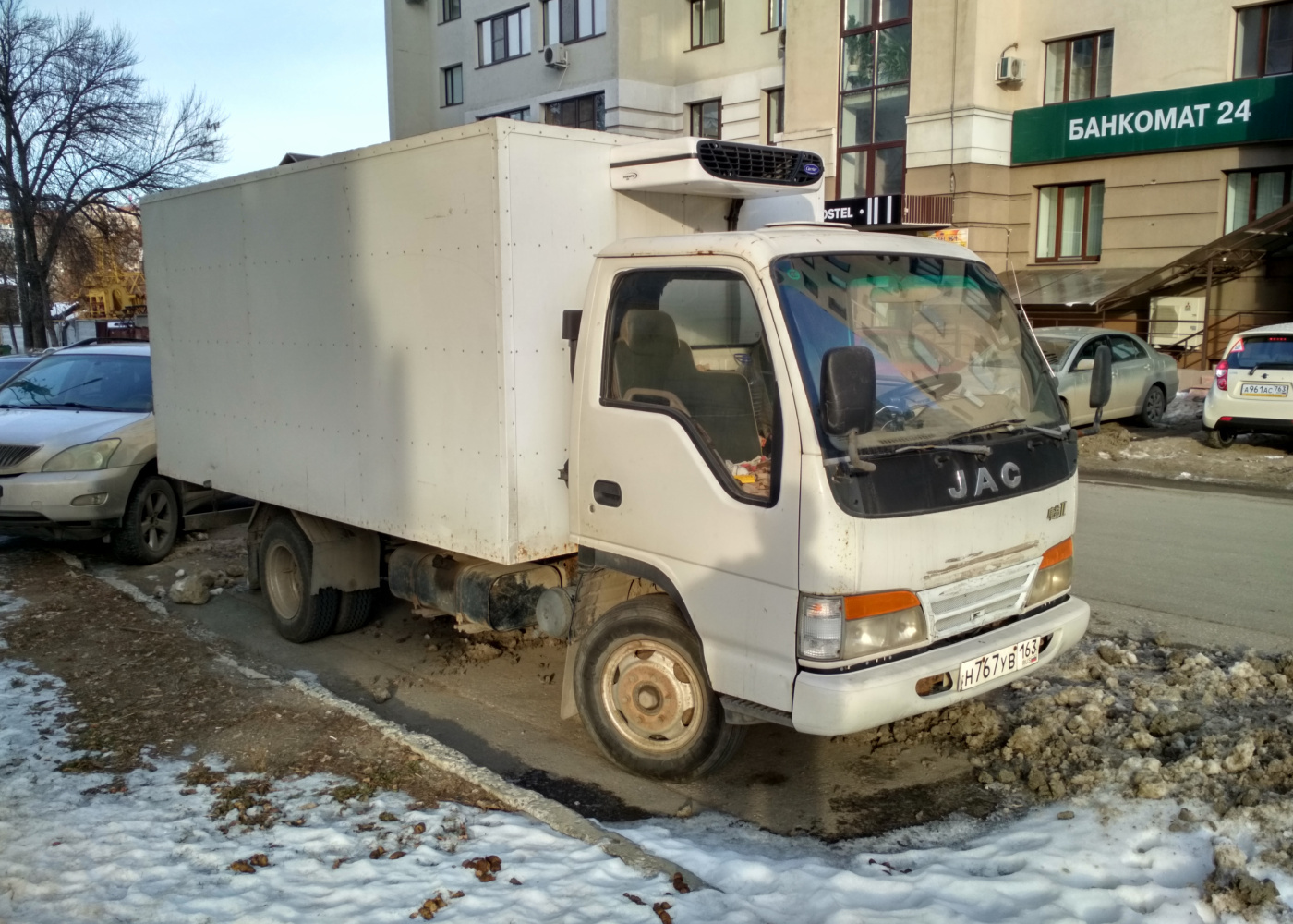 фургон на шасси JAC HFC1020KR #н767ув163. г. Самара, ул. Чкалова