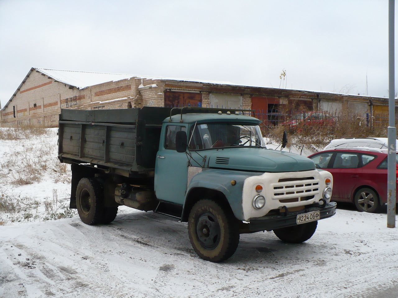 Самосвал ЗиЛ-ММЗ-554М #9224ОБФ. г. Оренбург, пр. Автоматики
