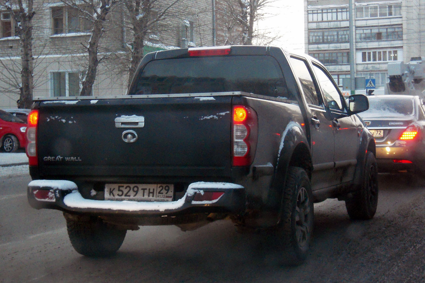 Пикап Great Wall Wingle #К 529 ТН 29. Тюмень 