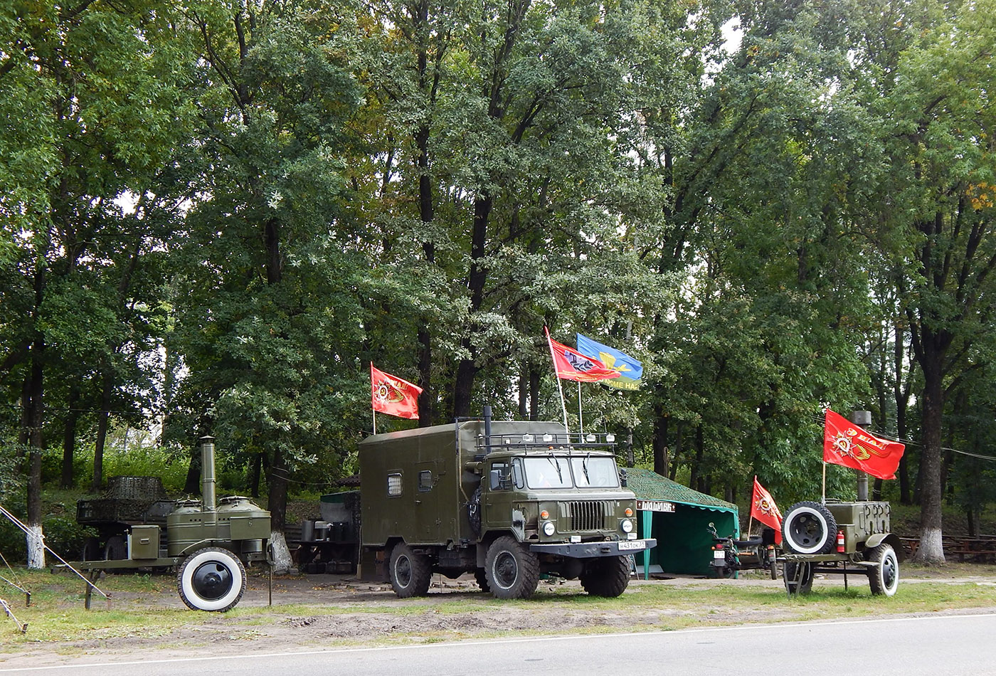 Фургон на шасси ГАЗ-66 # Н 431 ОК 31. Белгородская область, п. Прохоровка