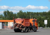 Комбинированная дорожная машина КДМ-316 на шасси КамАЗ-65115 # Н 595 УУ 31. Белгородская область, г. Алексеевка, ул. Лермонтова