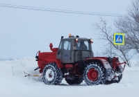 Трактор Т-150К #7060 ЕУ 31. Белгородская область, Новооскольский район, автодорога Р-185 "Белгород - Павловск"