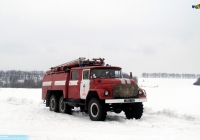 Пожарная автоцистерна АЦ-40(131)-137А на шасси ЗиЛ-131Н #8701 Ч1. Харьковская область, Змиевской район, село Соколово