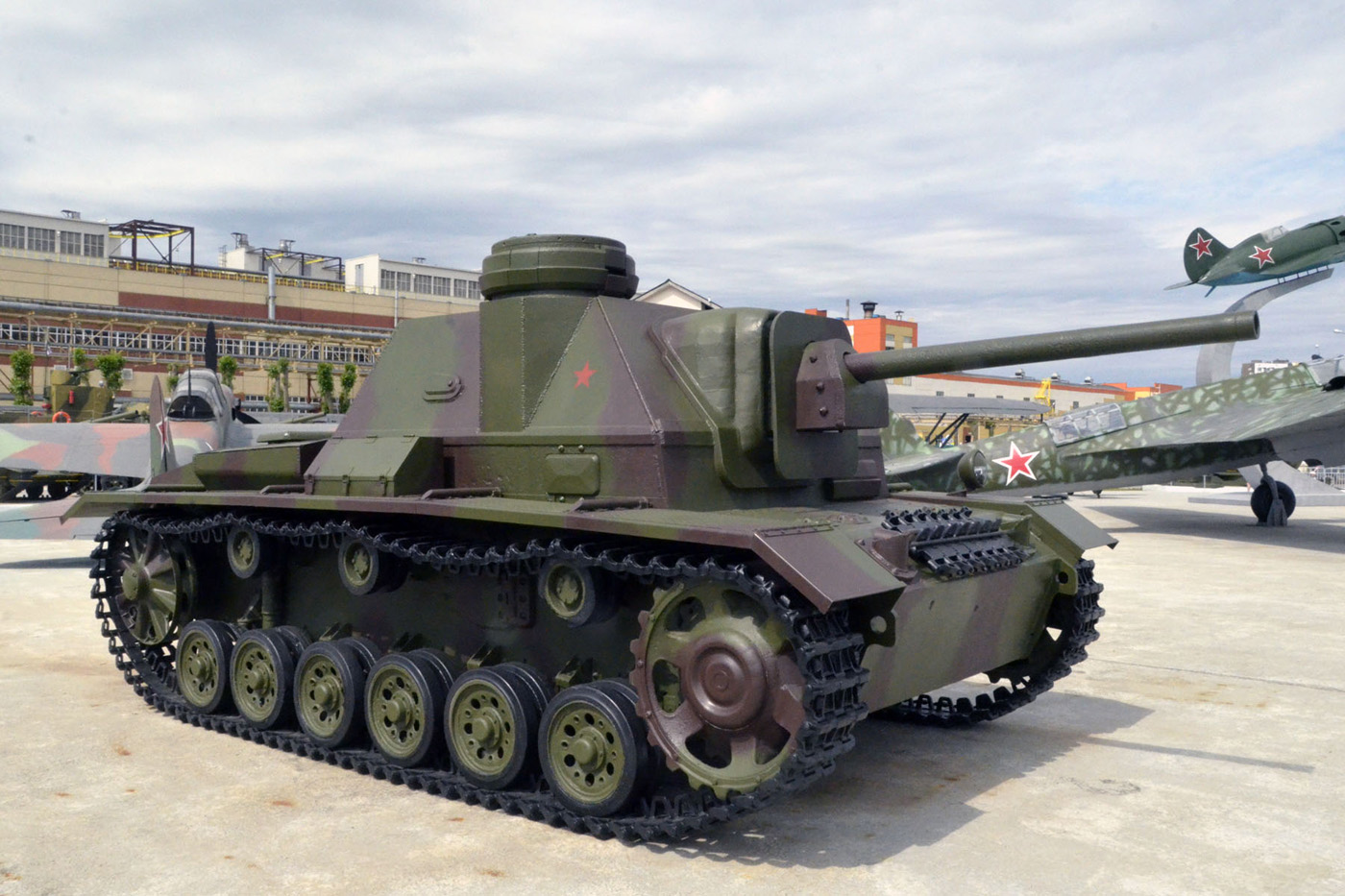 76-мм САУ СУ-76И/С-1. Свердловская область, Верхняя Пышма, музей "Боевая Слава Урала"