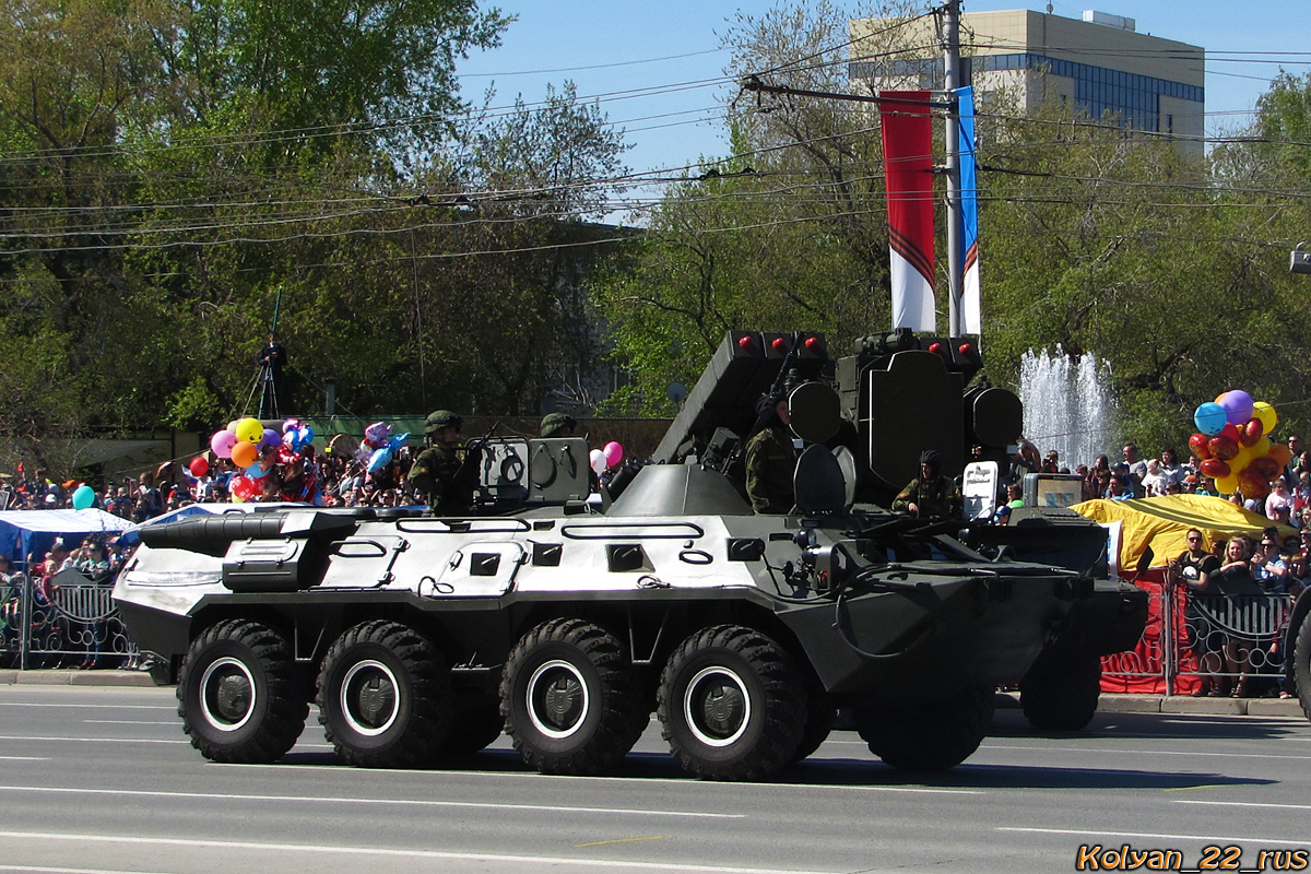 БТР-80. Новосибирск, Красный проспект