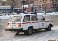 Оперативная машина МЧС на базе ВАЗ-21041i. Алтайский край, Барнаул, проспект Ленина