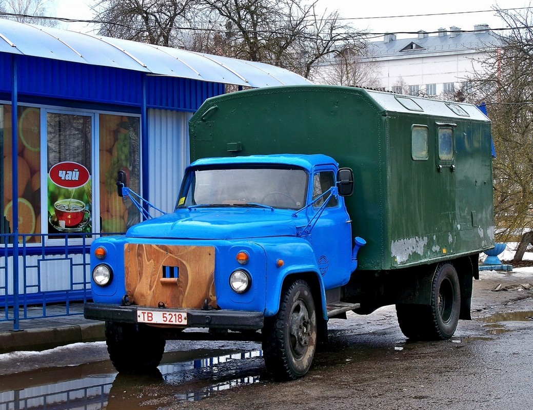 Автофургон на шасси ГАЗ-53-12 #ТВ 5218. Беларусь, Могилёвская область, Климовичи