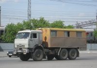 Вахтовый автобус НефАЗ-42111 на шасси КамАЗ-43114 #А 619 ХС 74 . Курган, Станционная улица