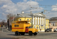 Автоподъёмник для ремонта контактной сети АП-7М на шасси ЗиЛ-431412 #К 851 ВО 77. Москва, площадь Яузские Ворота 