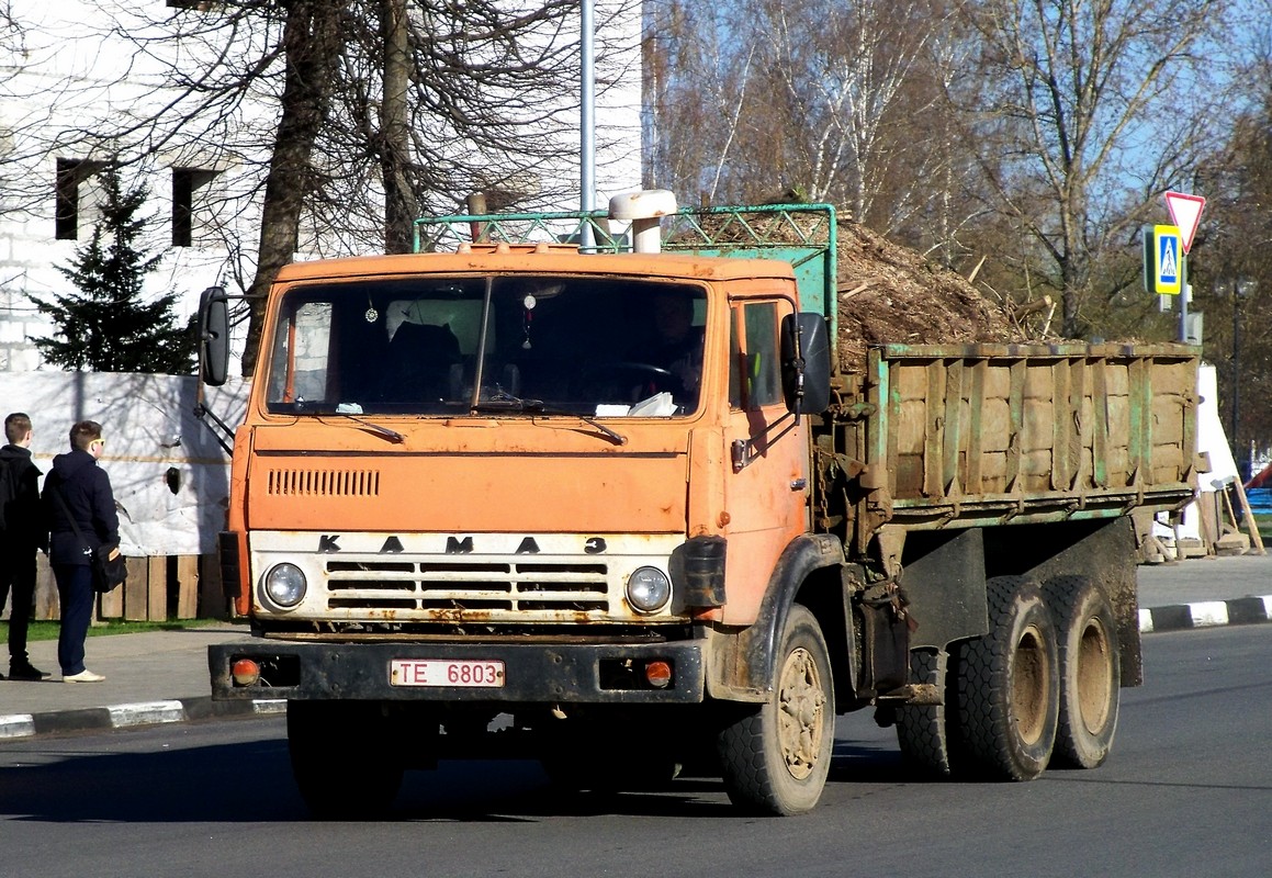 Самосвал КамАЗ-55102. Беларусь, Могилёвская область, Кричев