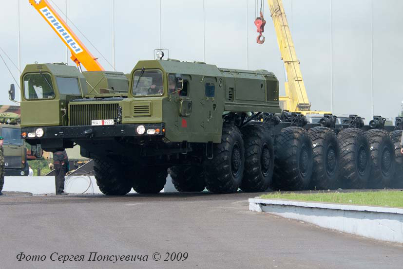 Шасси МЗКТ-79221. Минск. "Милекс-2009"