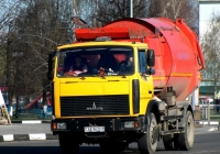 Мусоровоз на шасси МАЗ-5337  #АА 9433-6. Беларусь, Могилёвская область, Кричев