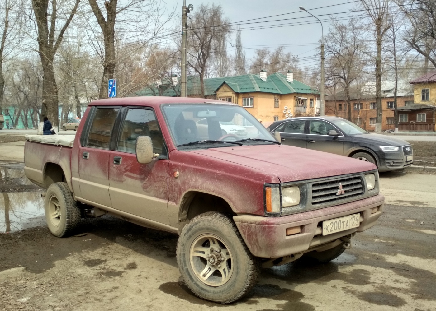 пикап Mitsubishi L200. г. Самара, пр. Кирова