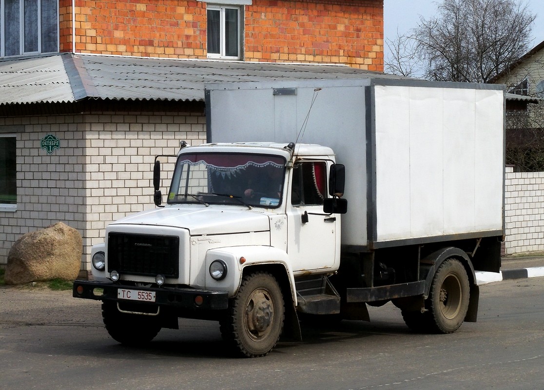 Автофургон на шасси ГАЗ-3307 #ТС 5535. Беларусь, Могилёвская область, Краснополье