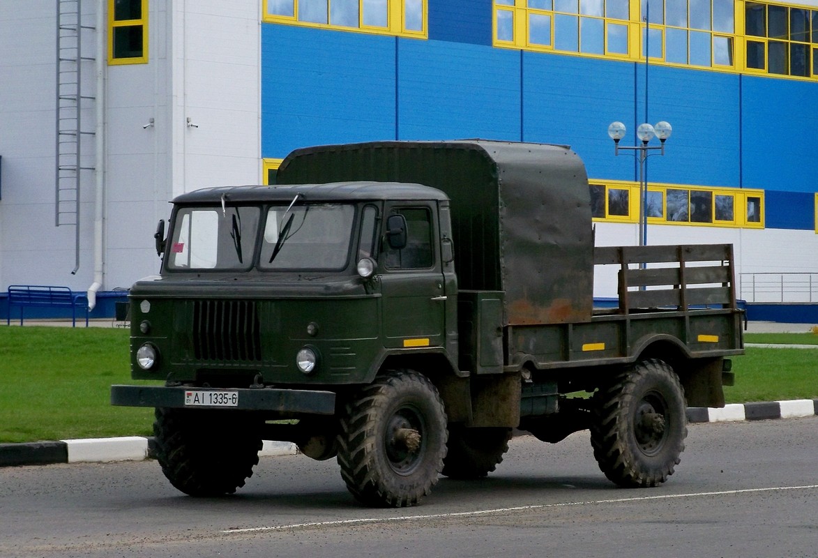 ГАЗ-66-01 #АI 1335-6. Беларусь, Могилёвская область, Костюковичи