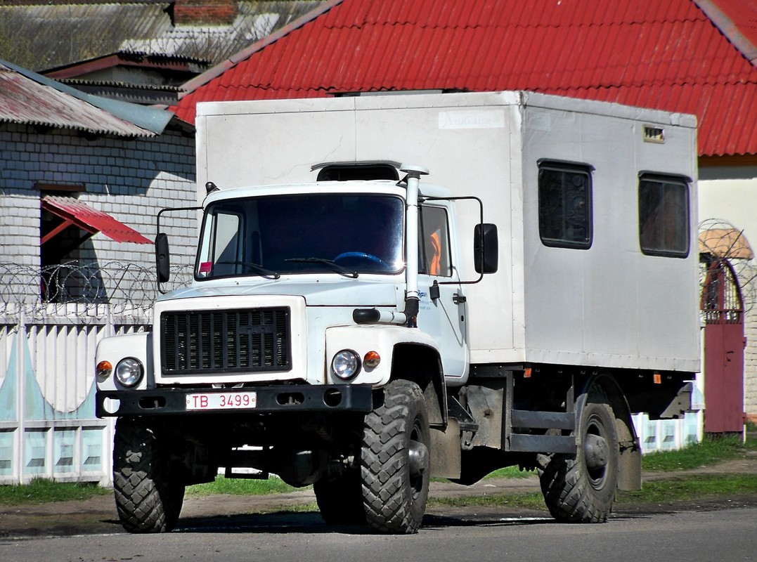 Автофургон на шасси ГАЗ-3308 "Садко" #ТВ 3499. Беларусь, Могилёвская область, Кричев