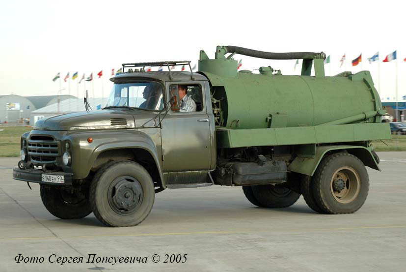 Илососная машина КО-510 на шасси ЗиЛ-431412. Гос. №В 140 ЕУ 90.. Московская область. Жуковский. 